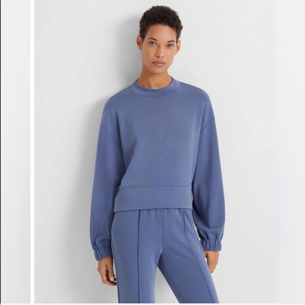 Club Monaco cerulean sweatshirt